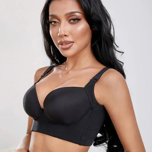 🔥Fashion Deep Cup Bra-Bra with shapewear incorporated. ✨ Full